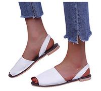 generisch Chaussures imperméables pour femme - Chaussons d'extérieur respirants - Chaussures de loisirs Slide pour femme, Blanc., 38 EU