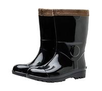 Generisch Chaussures imperméables pour homme - Bottes de pluie pour homme - Anti-smashing et anti-perçage - Bottes de pluie industrielles et minières - Chaussures d'eau vive - Chaussures middl pour