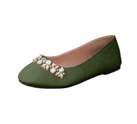 Generisch Chaussures plates élégantes pour femme - Chaussures de mariage classiques - Princesse - Chaussures de fête - Paillettes - Ballet plates - Bout pointu - Ballerine - Antidérapantes