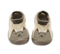 Generisch Chaussures pour bébé - Chaussures d'apprentissage de la marche - Pour garçons et filles - Chaussures souples - Légères et confortables - Chaussures chaudes pieds nus - Chaussures d'intérieur