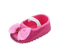 Generisch Chaussures pour bébé de 12 à 18 mois pour garçon Prewalker First Fille Décontractée Randonnée Bébé Chaussures de sport 23, rouge, 19 EU