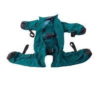 Generisch Chaussures pour chien avec manteau pour chien, vêtements d'hiver imperméables pour la neige et le froid, respirantes et chaudes, avec bandes réfléchissantes pour petits chiens, protection