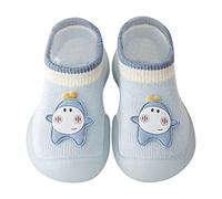 Generisch Chaussures pour enfant en bas âge, nouveau-né, bébé, garçon, fille, premier - mignon, dessin animé - Antidérapantes - Chaussettes résistantes à l'usure - Chaussures de crèche - Baskets de