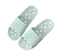 Generisch Chaussures pour femme - Baskets à plateforme - Paire de chaussons - Filtre creux - Pour la salle de bain - Pour homme et femme - Semelles souples - Tongs colorées - Baskets pour femme, bleu