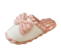 Generisch Chaussures pour femme Bottes Quatre saisons Chaussons mignons pour Antidérapant Tissu saison Fpir, Coton, Pantoufles Colorées Étoile pour les yeux Chaussures Femme, Rose, 41 EU