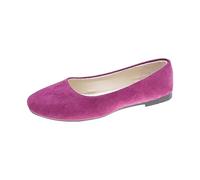 Generisch Chaussures pour femme sans lacets Mocassins plats pour femme Chaussures de loisirs pointues Sandales légères et confortables Couleur unie Chaussures confortables décontractées Chaussures