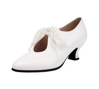 Generisch Chaussures pour femme - Talon compensé - Design - Robe en jean - Bout fermé - Hauteur du talon parfaite de 6 cm - Confortable pour les vacances et les loisirs