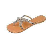 generisch Chaussures pour femmes 55 Pantoufles d'extérieur pour femme Chaussures respirantes Chaussures décontractées pour femmes Chaussures d'hiver pour femmes 37, argenté, 42 EU