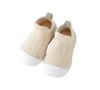 Generisch Chaussures souples pour apprendre à marcher avec semelle antidérapante - Chaussures respirantes avec design à enfiler pour bébés et tout-petits - Pour garçons et filles au printemps et en