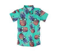 Generisch Chemise classique pour garçon avec boutonnière à manches longues, chemise tissée décontractée pour le confort, l'école, la vie quotidienne, polyvalente, tendance, respirante, bleu ciel, 9-10