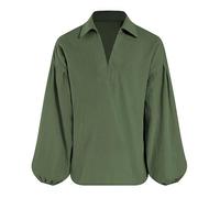 Generisch Chemise médiévale pour tout-petits garçons avec lacets Halloween Costume de jacobite écossais, vert, 8-10 ans