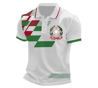 Generisch Chemises décontractées pour homme, coupe ample, boutonnées, parfaites pour le printemps et l'été, faciles d'entretien, lavables en machine, peuvent être assorties avec un short., Blanc., XXL