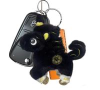 Generisch Cheval en Peluche, Mascotte Chinoise pour Porte-clés comme Pendentif - Animal en Peluche - pour Sac à Main, Sac à Main, Sac de Transport, Ainsi Que pour fête de Printemps