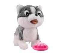 Generisch Chien d'IA interactif - 30,5 cm - Toucher Peluche - Compagnon de Jeu électronique pour - Jeu de rôle Actif - 500 g - Peluche réagit et Offre du Plaisir à la Maison