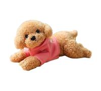 Generisch Chien en Peluche - Doudou Doux à Aimer - Figurine Chiot en Peluche comme Jouet - pour sœurs, Amis, Amoureux des Animaux domestiques, Adolescents, canapé, lit, canapé, Bureau