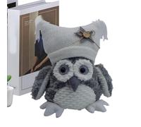 Generisch Chouette en Peluche - Douce comme Coussin Douillet - Figurine en Peluche - pour et Adultes - Fête de Noël, Anniversaire, Voyage, Voiture, Chambre à Coucher, canapé, Salon