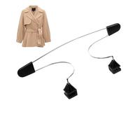 Generisch Cintre pour voiture - Crochet d'appui-tête rétractable réutilisable - Cintre automobile - Organisation intérieure de voiture familiale pour hommes, femmes,