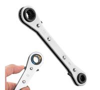 Generisch Clé à cliquet, outils de mécanicien commutables en acier inoxydable | Outils à cliquet polyvalents - pour chauffage, ventilation, service, plomberie