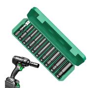 Generisch ouille hexagonale - 10 mm - 24 mm - Siège étroit avec adaptateur - Jeu de douilles à air comprimé - Pour artisans, techniciens, amateurs de bricolage, maintenance industrielle