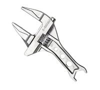 Generisch Clé à molette réglable, 6-75 mm - Grande ouverture - Poignée courte - Largeur de mâchoire - Évier - Pour hommes et femmes - Ménage - Cuisine - Salle de bain - Lavabo