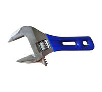 Generisch Clé à molette réglable | Portable ergonomique précise | Clé à mâchoire large avec poignée courte | Pour écrous et vis, raccord de tuyau et travaux de plomberie