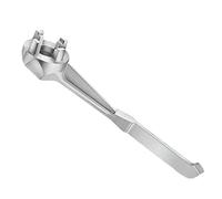 Generisch Clé à tambour - Outil en aluminium | Ouverture des bouchons de vidange de 10 à 55 gallons, longueur 27 cm | Utile pour l'industrie, l'atelier, la maison et les travaux mécaniques