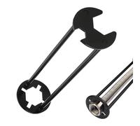 Generisch e robinet d'évier - Outil de réparation en métal - Tendeur de plomberie e robinet d'évier - Pour évier, toilettes, , lavabo, douche, écrou, joint de siphon