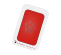 Generisch Clean Touch encreur - PVC 8 x 12,8 cm | Kit d'empreintes de