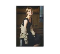Generisch Clémence Poésy Star de cinéma Affiche d'art sur toile murale Impression d'art photos suspendues Décoration créative Home Arts 60 x 90 cm