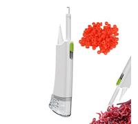 Generisch Clip d'appât de pêche - Clip pour leurres de sang - Outil portable - Support de vers rouge - Avec rubans, lumière et accessoires pour eau salée et eau douce