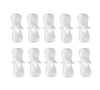 Generisch Clip de casquette de golf pour tees | Clip de parapluie avec 10 supports de marqueurs de balle de golf | Petits clips Accessoires de golf | Multifonction pour camping, ceinture, casquettes