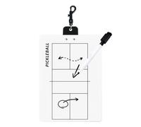 Generisch Clipboard - Accessoire de coaching de volleyball professionnel - Planche de démonstration de sports de ballon, de badminton - Double face - Tableau blanc pour l'entraînement