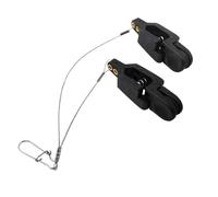 Generisch Clips - Accessoires antidérapants - Clips de déclenchement pour canne à pêche - Pour planificateur, trolling Offshore - Côte d'eau douce et d'eau salée