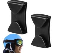 Generisch Clips anti-drogue pour lunettes/animaux de compagnie, libération rapide, accessoires de ski et de sport, boucles de rail latéral pour col, lunettes de ski, poignée sûre et fixation facile