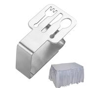 Generisch Clips idéaux pour la maison, la cuisine, le restaurant, les mariages, les pique-niques, les patios et les fêtes | Clips de nappe pour tables d'extérieur, pinces de table de pique-nique en