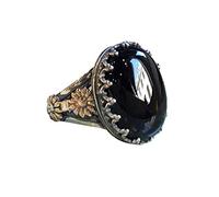 Generisch Clown Chaussettes à rayures noires - Bijoux sculpture bague bijoux bague de fiancée pour femmes bagues lancer mariage, 13, Métal, Aucune pierre précieuse