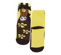 Generisch Collants résille noirs ouverts pour femmes, chaussettes sans fil confortables et décontractées, marron, taille unique