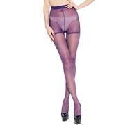 Generisch Collants transparents ultra fins pour femme pour le printemps et l'été, chaussettes de couleur bonbon, collants anti-accrochage, collants colorés sexy, soie noire invisible, N, taille unique