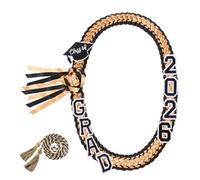 Generisch Collier de remise de diplôme - Cadeau de remise de diplôme | Collier de chaîne de remise de diplôme 2026, unisexe, diplômé, or et argent, souvenir pour lycée, collège, fête, cabine photo