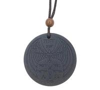 Generisch Collier Pierre Volcanique - Bijoux Pendentif Homme Volant Totem Pendentif Energie Pierre de Lave Naturelle Accessoire de Mode Unisexe pour Vêtements Décontractés, Événements, | Jupe