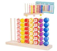 Generisch Color Stack Challenge Game - 60/70 PCS Pattern Color Stack Games & Color Matching Stacking Puzzle Game for Adults, Competitive Color Pile Up Challenge Tabletop Brain Teaser (A)