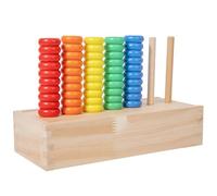 Generisch Color Stack Game - Jeu de puzzle d'empilement et de tri tête-à-tête pour une soirée de jeu amusante, puzzle empilable en bois amélioré 2026 avec plus de 60 défis logiques pour la famille