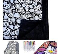 Generisch Colorez votre propre couverture, 2026, nouvelle couverture de peinture à faire soi-même, projet d'art créatif personnalisé, décoration d'intérieur confortable, idéale (fruits)