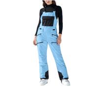 Generisch Combinaison de neige isolée de qualité supérieure - Combinaison de ski d'hiver avec salopette - Vêtements thermiques pour snowboard et aventures en plein air par temps froid, bleu, 3XL