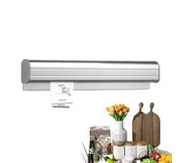 Generisch Commandez un porte-billet | Rack de vérification de restaurant coulissant mural, rail en métal pour postes de travail, porte-reçus auto-adhésif sans perçage