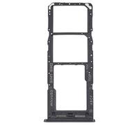 Generisch Compartiment à roulettes Compatible avec Samsung Galaxy A23 5G SM-A236B Nano Card Holder Sim1+ SIM 2 + Slot Mémoire Micro SD Card (Noir)