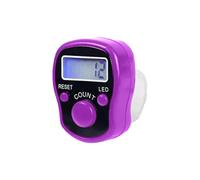 Generisch Compteur de bagues numérique, écran LCD à 5 chiffres, compteur avec fonction clic pour le tissage et le sport, compteur de tours, accessoires pour homme et femme