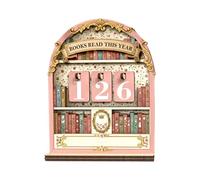 Generisch Compteur de Livres - de Lecture - Challenge - Traceur de Livres - Compteur décoratif pour Livres LUS Cette année