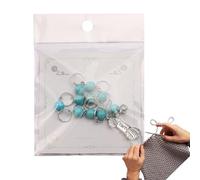 Generisch Compteur de Rangs au Crochet - Marqueur de rangée au Crochet - Accessoire de Crochet - Compteur de rangées pour Bijoux Faits à la Main - Traqueur de projets de et de Tissage