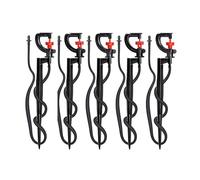 Generisch Connecteur barb 1/4" rotatif à 360 ° - Système d'arrosage - 21 cm - Pour jardin et ferme - Jaune
